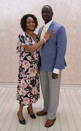 Apostle Joel Mbugua and Rev Anne Gatuna