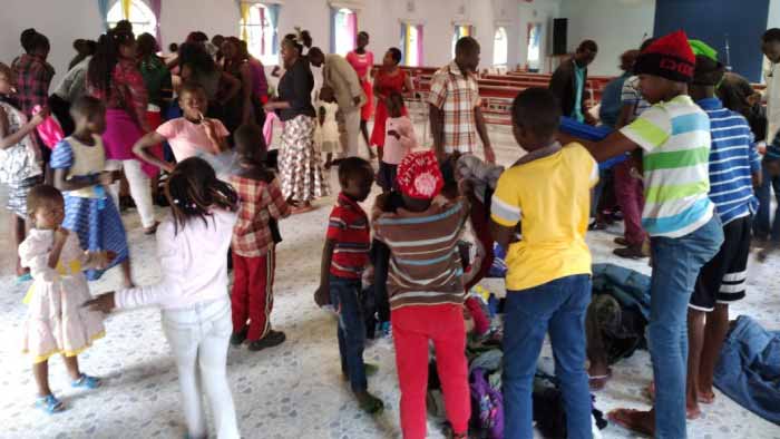 Donations distributed in Kenya Donations distributed in Kenya
