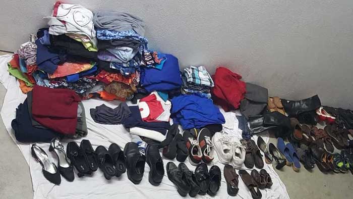 Shoes and Clothes Donated